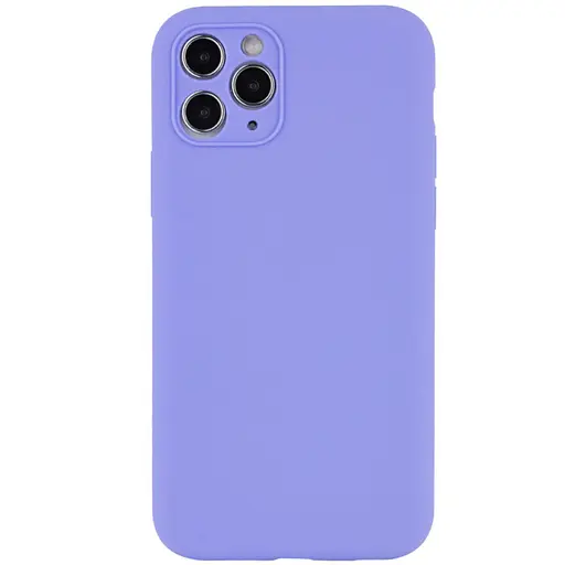 Чохол Epik Silicone Case Full Camera Protective AA NO LOGO для Apple iPhone 12 Pro 6.1 Бузковий/Dasheen - фото 1