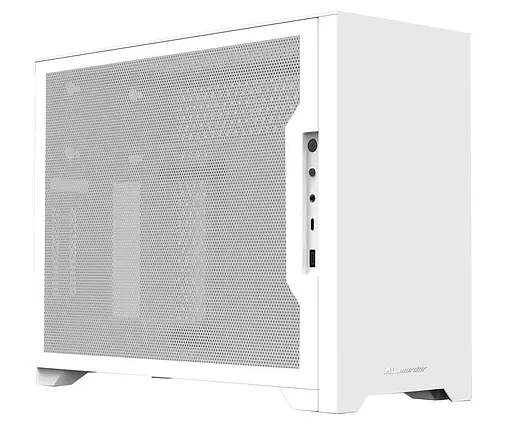 Корпус ALmordor Sharky 170I ITX White (ALS170IWH) без блока питания - фото 1