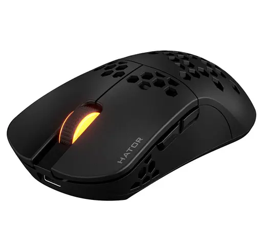 Игровая мышь HATOR HTM-650 Stellar Wireless ESports Gaming 12000dpi 35G Black - фото 2