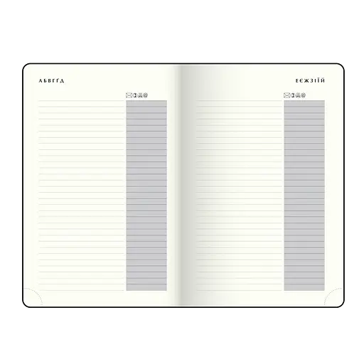 Ежедневник недатированный Buromax Primavera A5 искусственная кожа/поролон 336 страниц черный (BM.20730-01) - фото 13