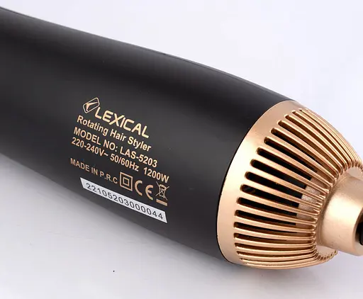 Фен щітка браш для волосся 4 в 1 Lexical Las-5203 обертовий стайлер укладання професійна гребінець - фото 6