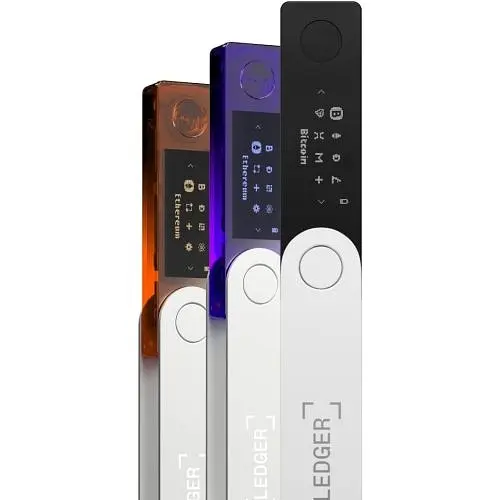 Апаратний криптогаманець Ledger Nano X Onyx Cosmic Purple - фото 6