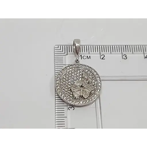 Серебряная подвеска Dear с фианитами. 4271.1С - фото 3