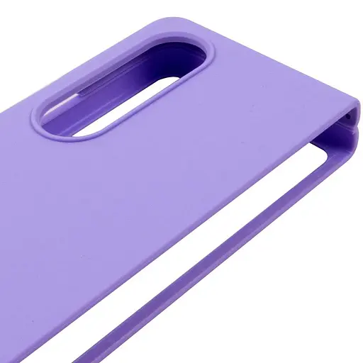 Чехол Foldables Silicone Cover Lakshmi AAA для Samsung Galaxy Z Fold4 Сиреневый / Dasheen - фото 5
