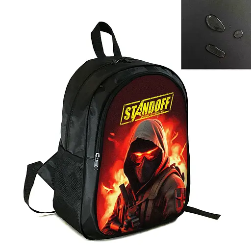 Рюкзак шкільний/міський 38×28см з принтом Standoff 2 дитячий, підлітковий, спортивний (4252)