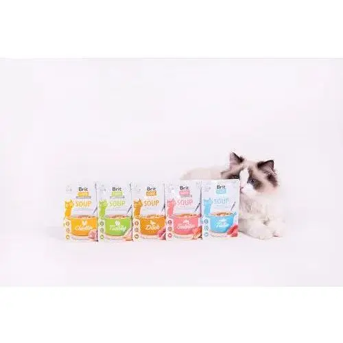 Корм влажный Brit Care Soup with Tuna с тунцем 75 г - фото 6