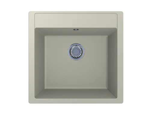 Кухонная мойка гранитная Miraggio Bodrum 510 jasmine 508x495x227 00213603, Береза - фото 1