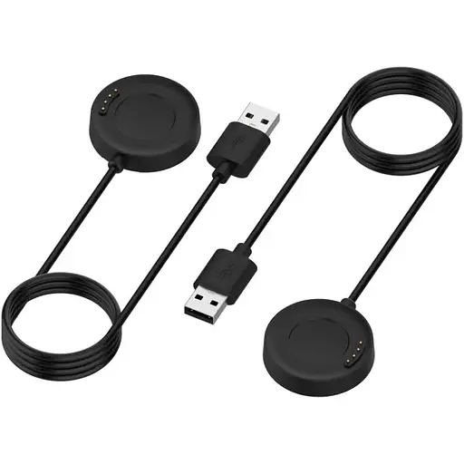 Зарядний пристрій DK кабель (1m) USB для Xiaomi Amazfit 3 Stratos (A1928) (black) - фото 7