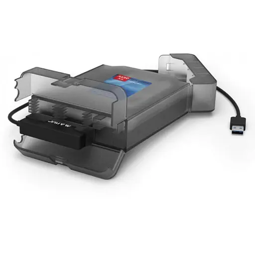 Внешний карман Maiwo K104A USB 3.0 - SATA III, с Блоком питания 12В/2А (K10435) - фото 3