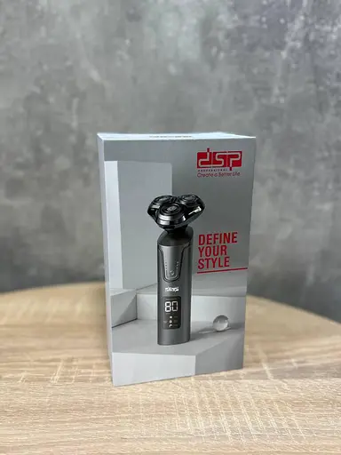 Электробритва DSP 60112 для мужчин роторная для бритья с плавающими головками IPX5 USB 3 Вт Черный - фото 9