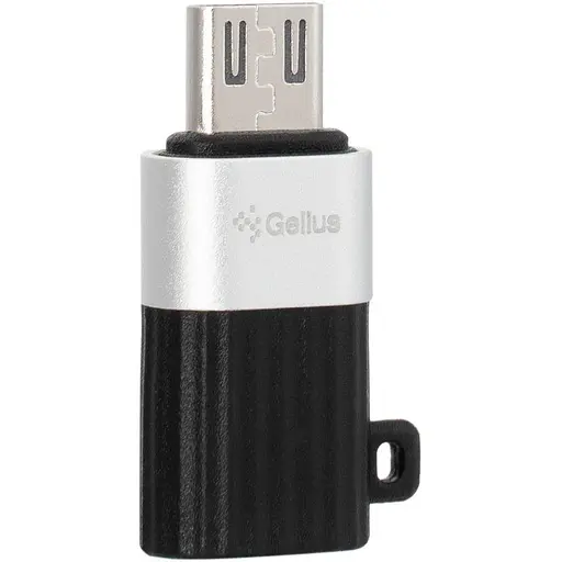 Перехідник MicroUSB to Type-C Адаптер OTG Gelius GP-OTG007
