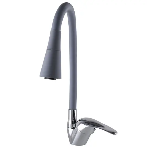 Змішувач для кухні EcoMix E-GEZ-203SK-G03 000025221 Сірий - фото 4