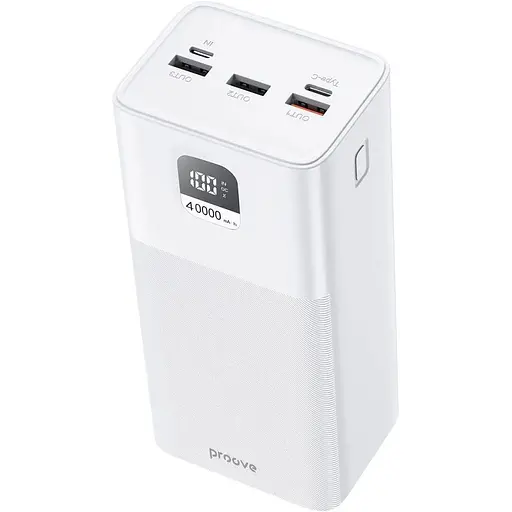 Внешний аккумулятор Proove Giant 40000mAh 100W White (PBGI99320002) [125208]