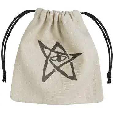 Мішечок для кубиків Q-Workshop Call of Cthulhu Beige & black Dice Bag (BCTH101)