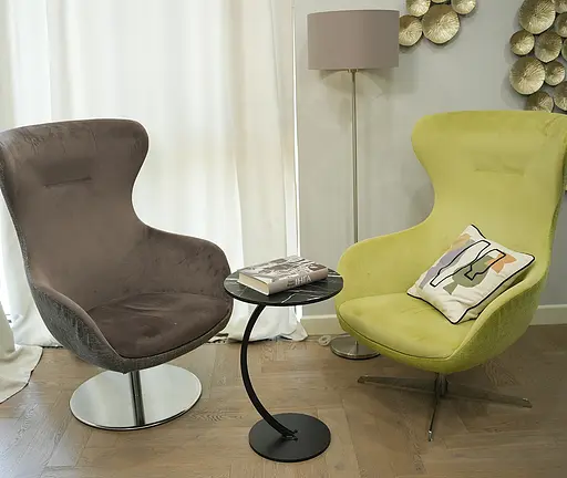 Приставний столик Fabrika BRIK Marble Black  - фото 5