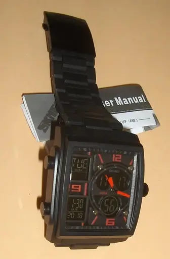 Наручний годинник Durable Skmei 1274 Червоний - фото 7