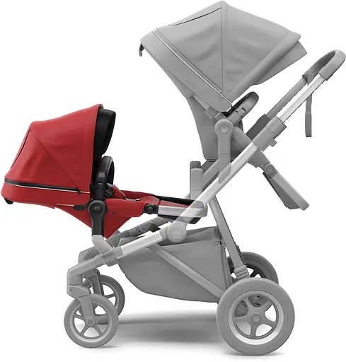 Прогулочное кресло Thule Sleek Sibling Seat Energy Red (TH 11000203) - фото 3