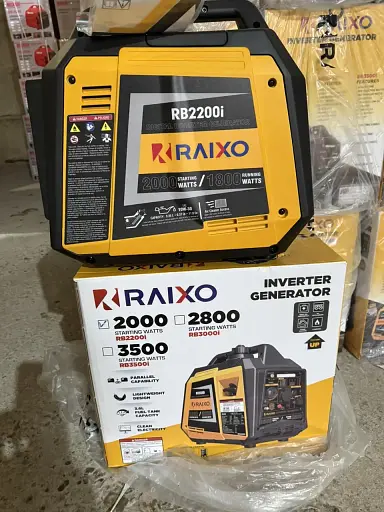 Генератор інверторний Бензиновий Raixo RB2200i (1.8/2.0 кВт) - фото 3