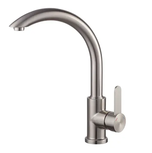 Змішувач для кухні Koer KI-70019-02 KR4795 Нержавіюча сталь - фото 1