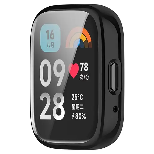 Захисний чохол Tamister для смартгодинника Redmi Watch 3 Active чорний - фото 4