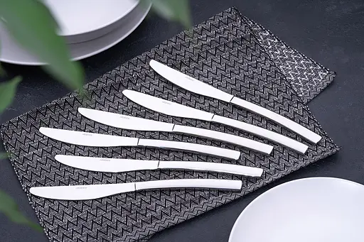 ARDESTO Набор столовых ножей Black Mars Charm, 6 приборов, нержавеющая сталь. - фото 2