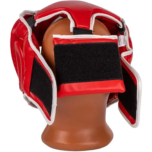 Боксерский тренировочный шлем PowerPlay 3100 PU XS Red - фото 5