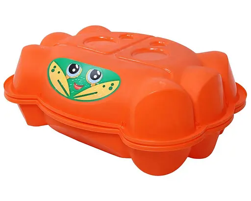 Детская песочница в форме краба Technok Toys 7539 пластиковая, с крышкой - фото 2