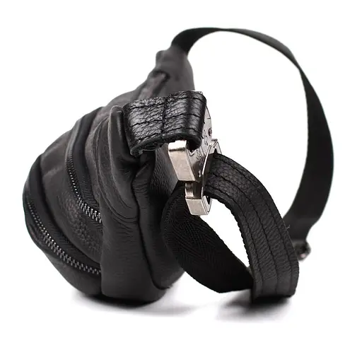 Шкіряна чоловіча сумка на пояс TARWA 11х30х5 см nsa0001310 - фото 6