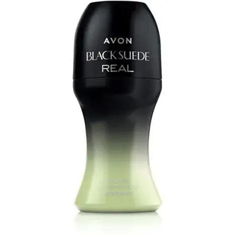 Кульковий дезодорант Avon Black Suede Real для нього 50 мл - фото 1