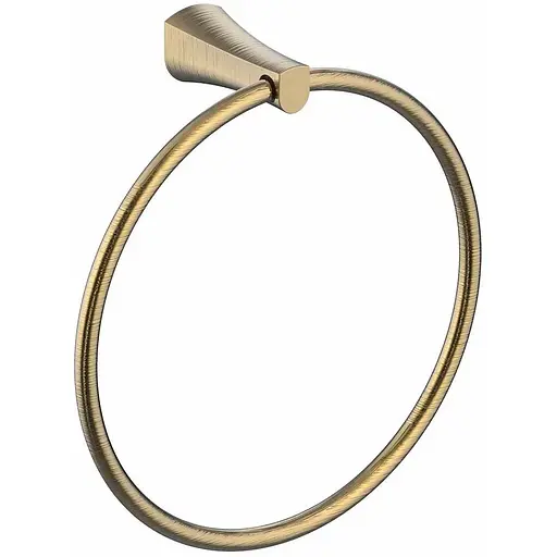 Тримач для рушника кільце Imprese Cuthna antiqua 130280 Бронза - фото 1