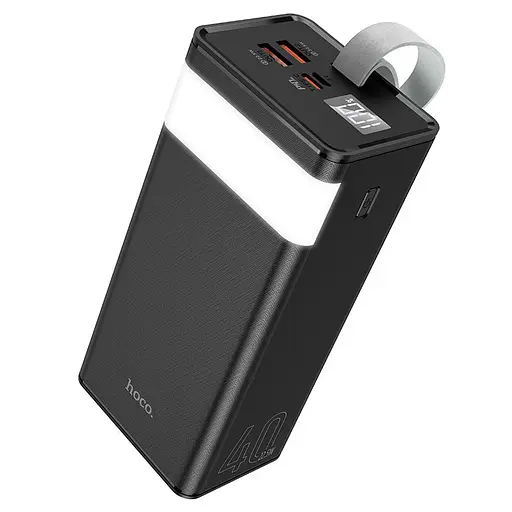 Портативний ЗП Power Bank Hoco J86 Powermaster 22.5W 40000 mAh Чорний