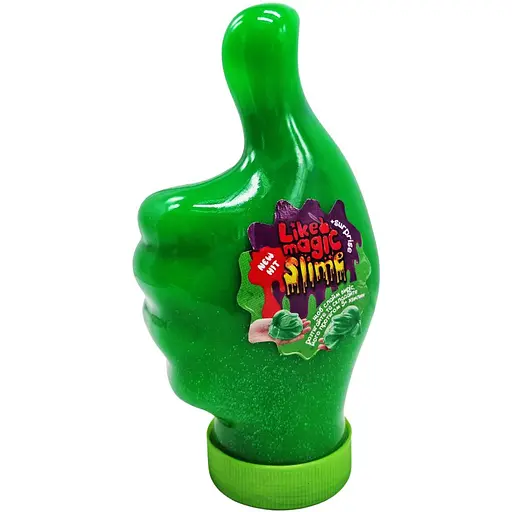 Вязкая масса слайм Danko Toys Like Magic Slime LMS-01-01U 300 г зеленая