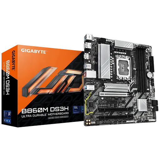 Материнская плата Gigabyte B860M DS3H LGA 1851 (B860M DS3H)
