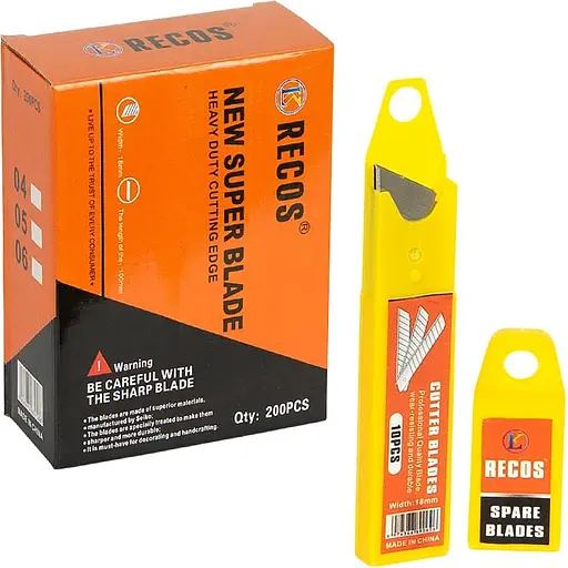 Набір лез для ножа 95604 18 мм 10 штук