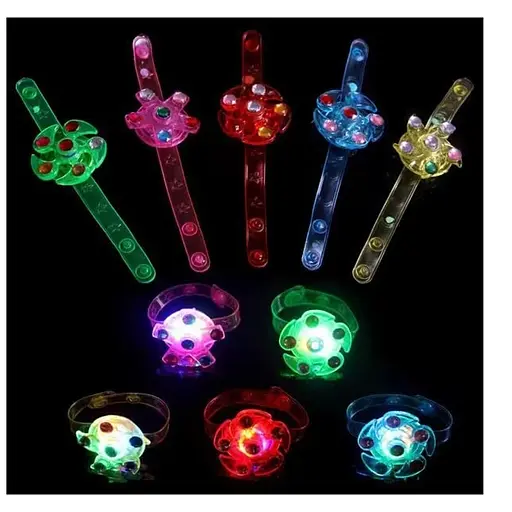 Браслет спінер 18 см, світло, на батарейках (В асортименті) - фото 2