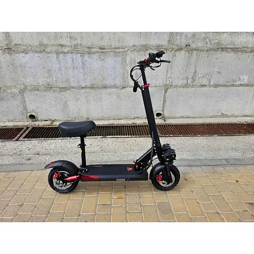 Электросамокат с сиденьем KugooKirin M4 Pro Plus (1000W, 18Ah) 2025г. + 3 фары - фото 4