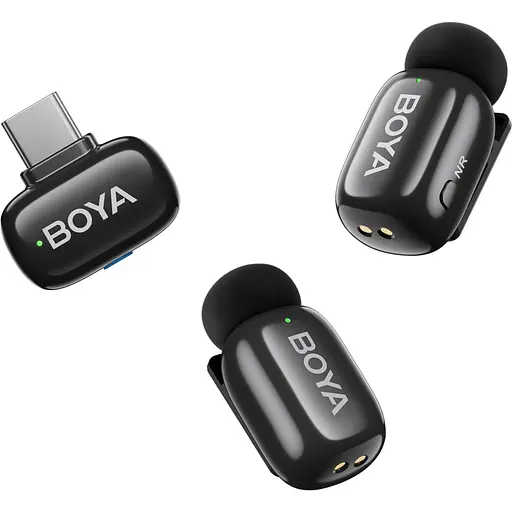 Мікрофонна радіосистема Boya mini-23 USB-C Black [153340] - фото 1