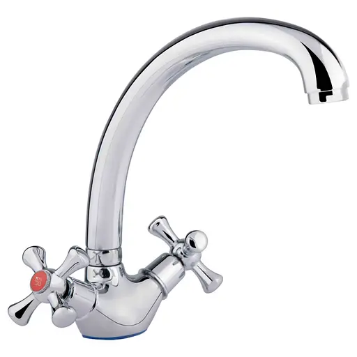 Смеситель для кухни Lidz (CRM) -75 21 271F-3 - фото 1