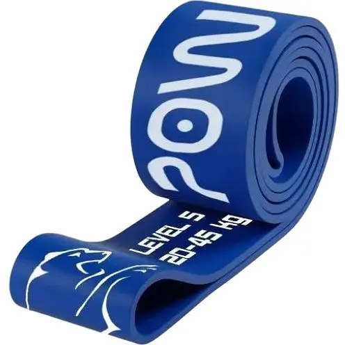 Еспандер-петля PowerPlay 4115 Power Band (гумка для фітнесу і кроссфіту) Синя (20-45kg) (PP_4115_Blue_(20-45kg)) - фото 1