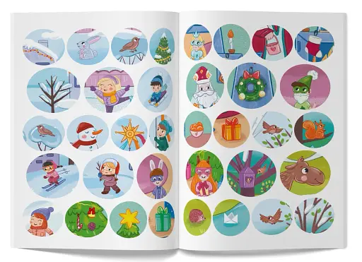 Інтерактивні наліпки. Пори року - фото 4