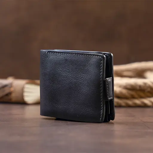 Кожаный портмоне Grande Pelle 11.8х8.9х2.3 см acs0014723 - фото 9