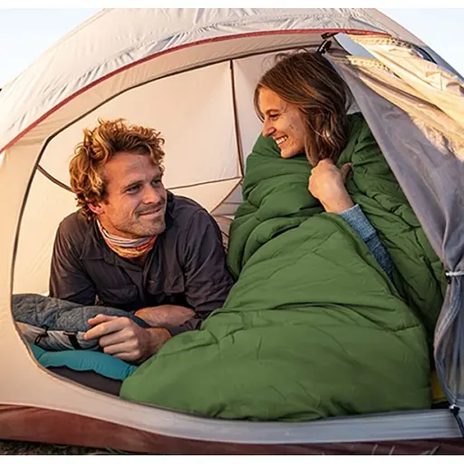 Спальный мешок Naturehike F150 NH22MSD05 Правый (190 x 75см) Зеленый - фото 5