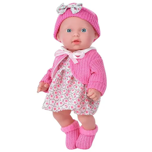 Пупс, 216-H-225-F, 26 см, звук, на батарейках (в ассортименте)