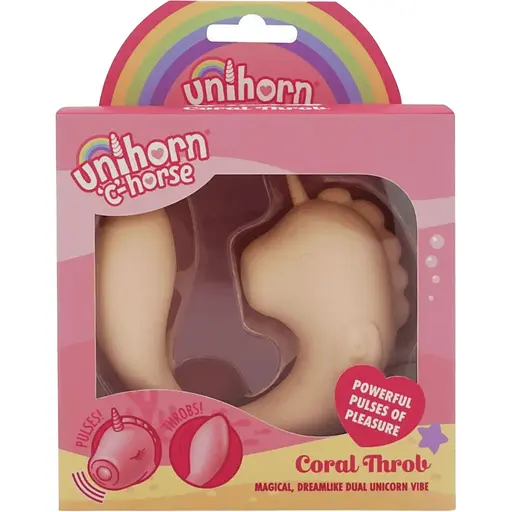 Вібратор Unihorn C-Horse Coral Throb (SX2862) [150214] - фото 6