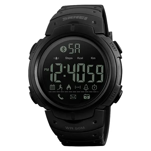 Часы наручные мужские Skmei 1301 Black, 1301BK (12285)