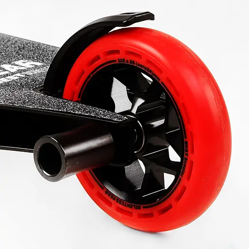 Самокат трюковий Best Scooter 53х12х85 см Чорно-червоний 000231350 - фото 5