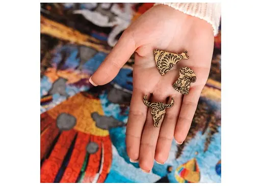 Пазл Trefl деревянный фигурный Французская аллея 1000 эл. (20142) - фото 4