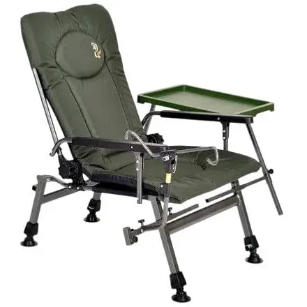 Крісло коропове M-Elektrostatyk F5R ST/P столиком та тримачем вудки Осінь/Зима 2020 - фото 1