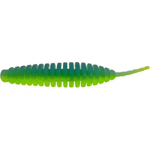 Силікон FishUP Tanta 3" #206 Sky/Chartreuse (6 шт/уп)