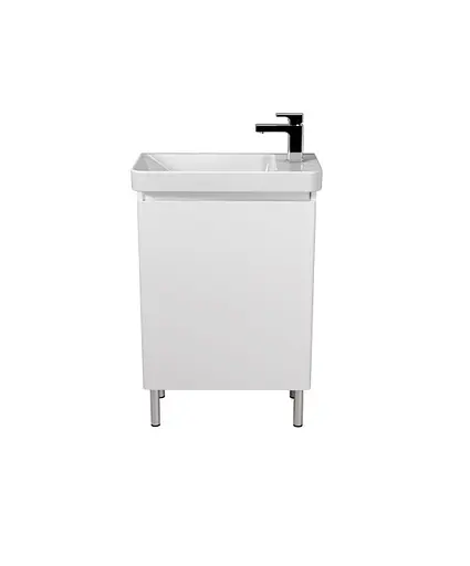 Тумба Мойдодир Catania 55-U з умивальником Dana 55 Білий універсальна Білий - фото 2